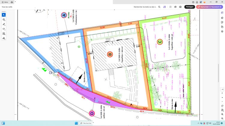 terrain en vente BONSECOURS